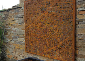 Leaf Vein Wall Art by Ironbark Metal Design