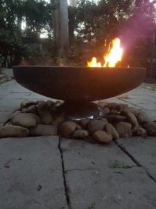 Diablo Firebowl by Ironbark Metal Design