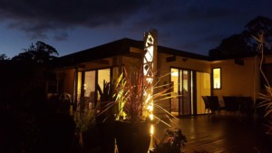 Cross Hatch Light Tower by Ironbark Metal Design