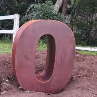 Large Numeral Letterbox