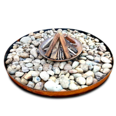 Luna Firebowl with Steel Frame