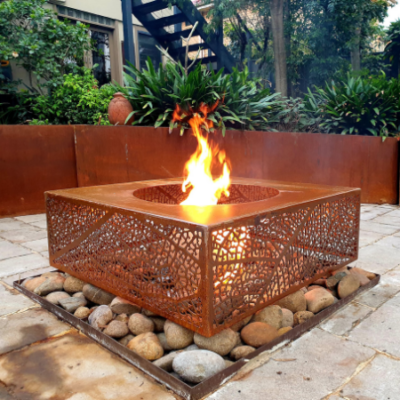 Ironbark Firebox with Leaf Vein pattern