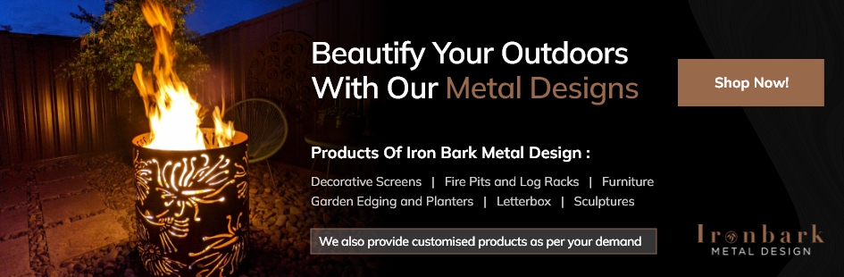 3D Grevillea Letterbox, Aluminium or Cor-Ten Steel - Ironbark Metal Design