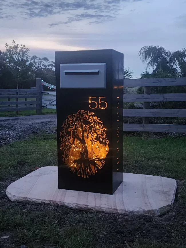 Modern Metal Letterboxes