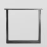Straight Tube Steel Table Legs by Ironbark Metal Design