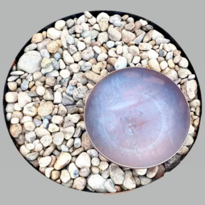 Luna Firebowl with Steel Frame