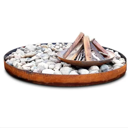 Luna Firebowl with Steel Frame