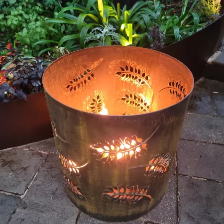 Medium Round Fire Pit- Grevillea