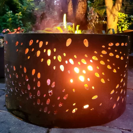 Squat Round Fire Pit- Fanfare