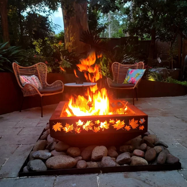 Small Prism Fire Pit