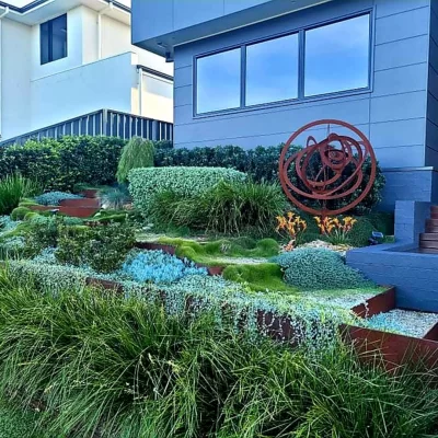 Large Eccentric Sculpture & Garden Edging