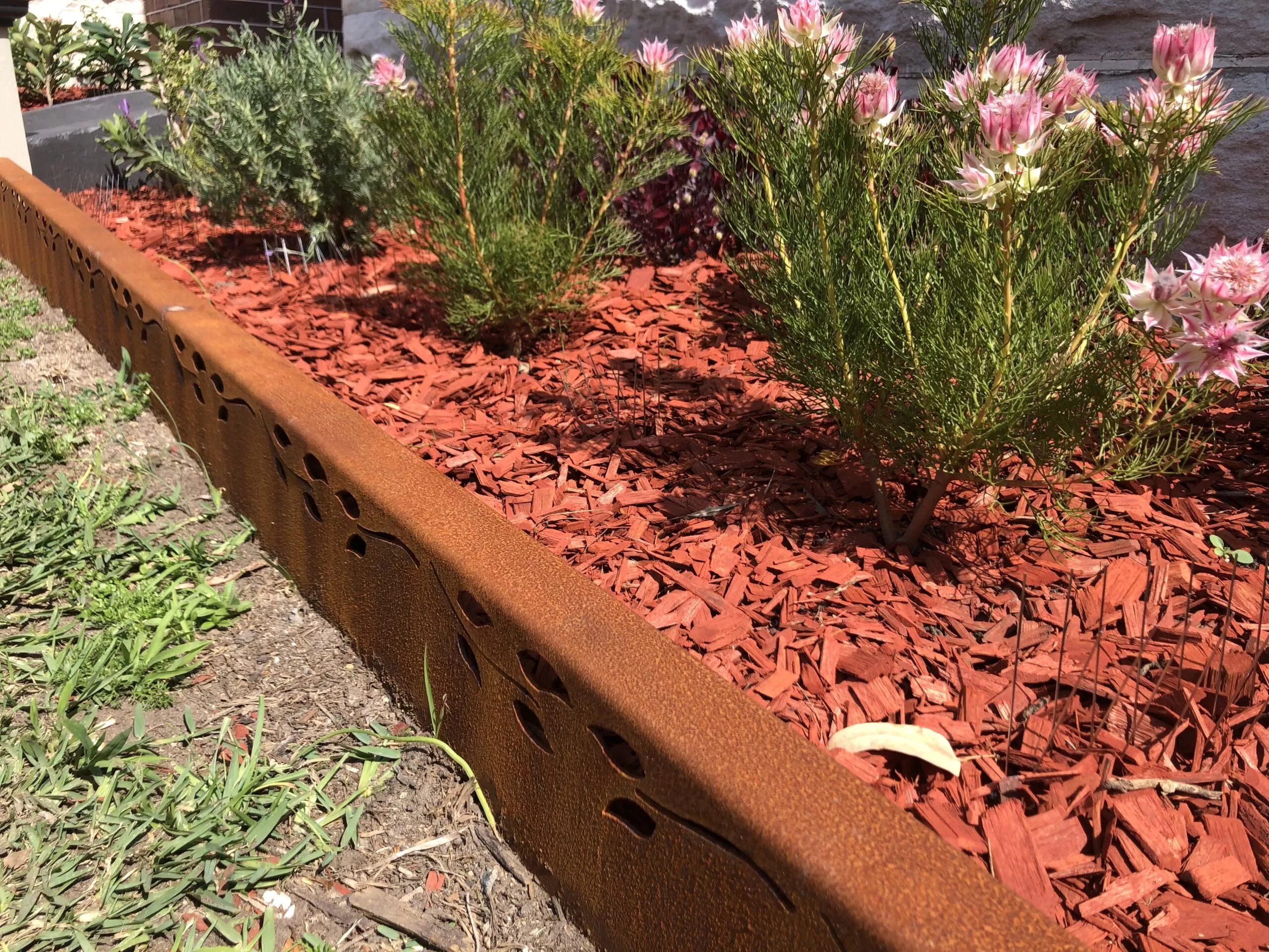 Corten Steel Garden Edging